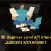 Top 30 API Interview Questions